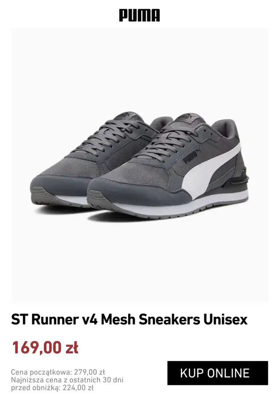BEST SALE - gazetka promocyjna Puma | Wyprzedaż sneakersów damskich od wtorku 09.06  - strona 9