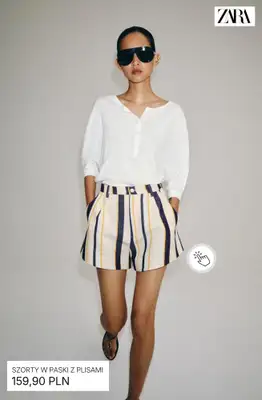 Zara - gazetka promocyjna Szorty damskie od wtorku 09.06  - strona 5