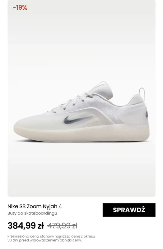 BEST SALE - gazetka promocyjna Nike | Wyprzedaż sneakersów od wtorku 09.06  - strona 6