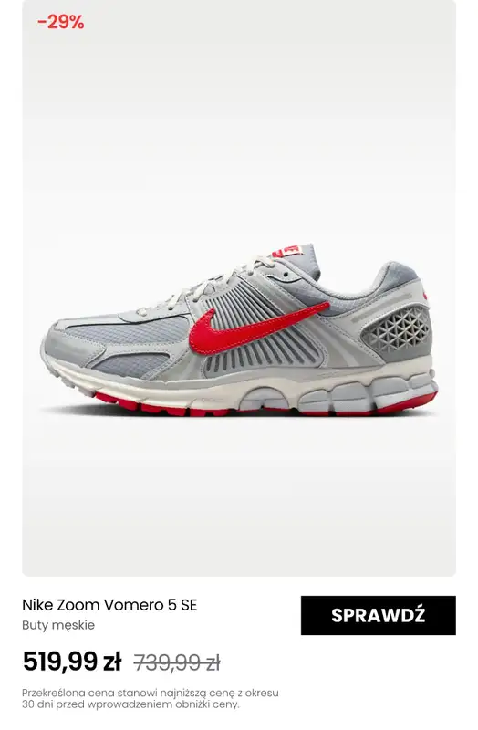 BEST SALE - gazetka promocyjna Nike | Wyprzedaż sneakersów od wtorku 09.06  - strona 10