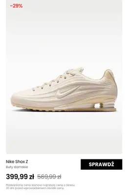 BEST SALE - gazetka promocyjna Nike | Wyprzedaż sneakersów od wtorku 09.06  - strona 4