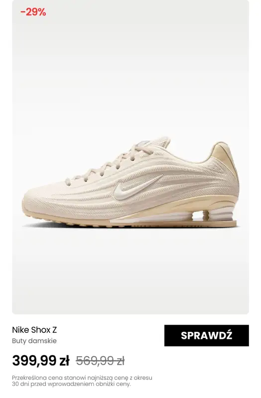 BEST SALE - gazetka promocyjna Nike | Wyprzedaż sneakersów od wtorku 09.06  - strona 4