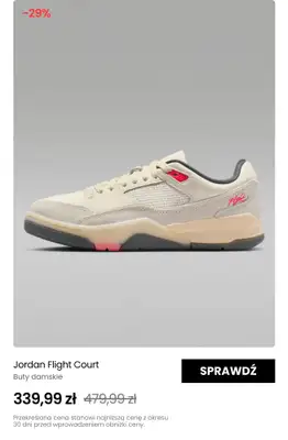 BEST SALE - gazetka promocyjna Nike | Wyprzedaż sneakersów od wtorku 09.06  - strona 5