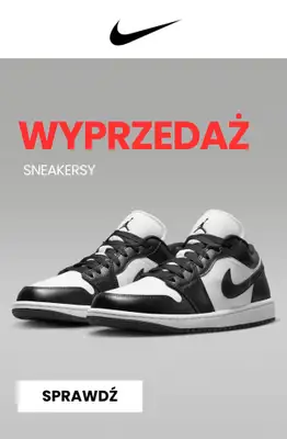 BEST SALE - gazetka promocyjna Nike | Wyprzedaż sneakersów od wtorku 09.06 