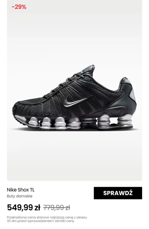 BEST SALE - gazetka promocyjna Nike | Wyprzedaż sneakersów od wtorku 09.06  - strona 8