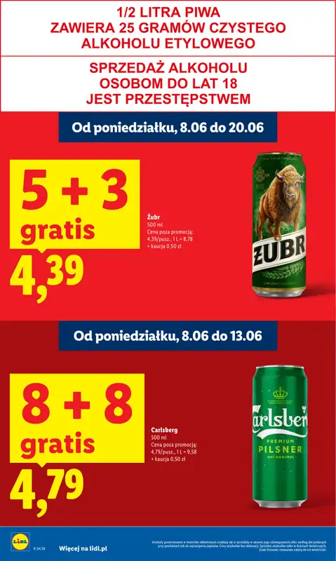 Lidl - gazetka promocyjna Oferta od czwartku od czwartku 11.06 do soboty 13.06 - strona 28