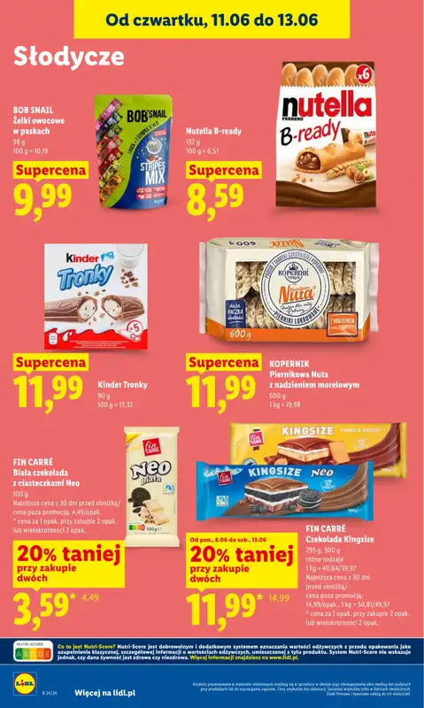 Lidl - gazetka promocyjna Oferta od czwartku od czwartku 11.06 do soboty 13.06 - strona 84