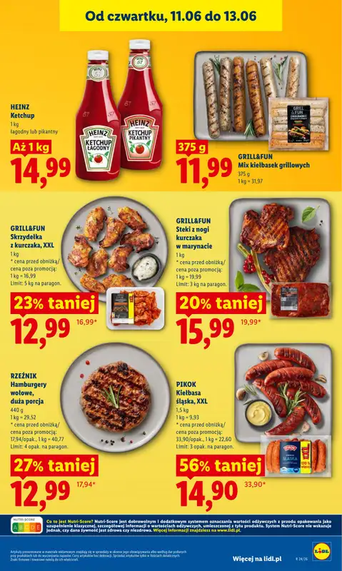 Lidl - gazetka promocyjna Oferta od czwartku od czwartku 11.06 do soboty 13.06 - strona 49