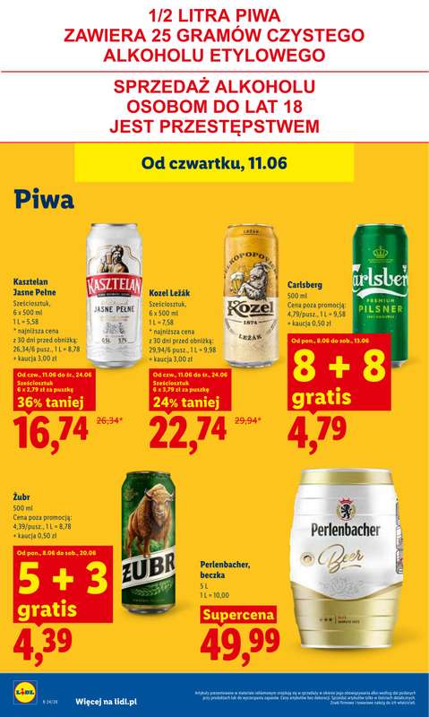 Lidl - gazetka promocyjna Oferta od czwartku od czwartku 11.06 do soboty 13.06 - strona 70
