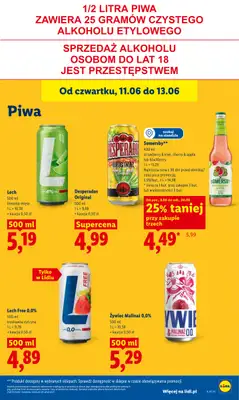 Lidl - gazetka promocyjna Oferta od czwartku od czwartku 11.06 do soboty 13.06 - strona 71