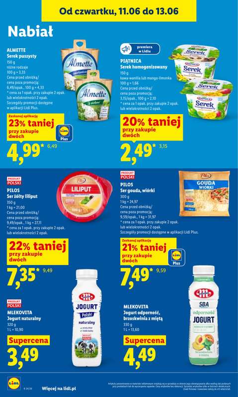 Lidl - gazetka promocyjna Oferta od czwartku od czwartku 11.06 do soboty 13.06 - strona 56