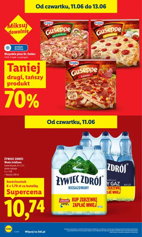 Lidl - gazetka promocyjna Oferta od czwartku od czwartku 11.06 do soboty 13.06 - strona 24