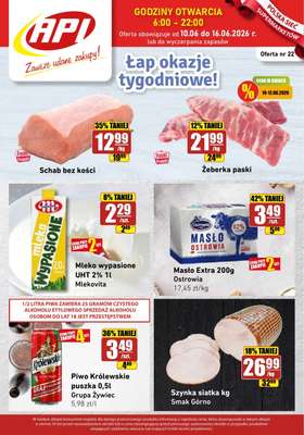 API Market - gazetka promocyjna Gazetka od środy 10.06 do wtorku 16.06