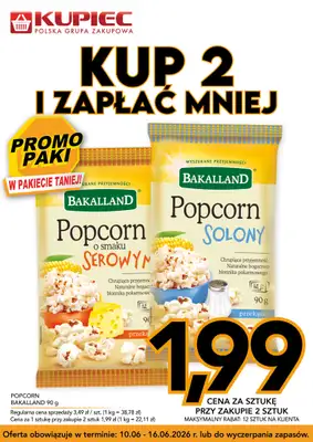 Kupiec - gazetka promocyjna Promopaki od środy 10.06 do wtorku 16.06 - strona 4