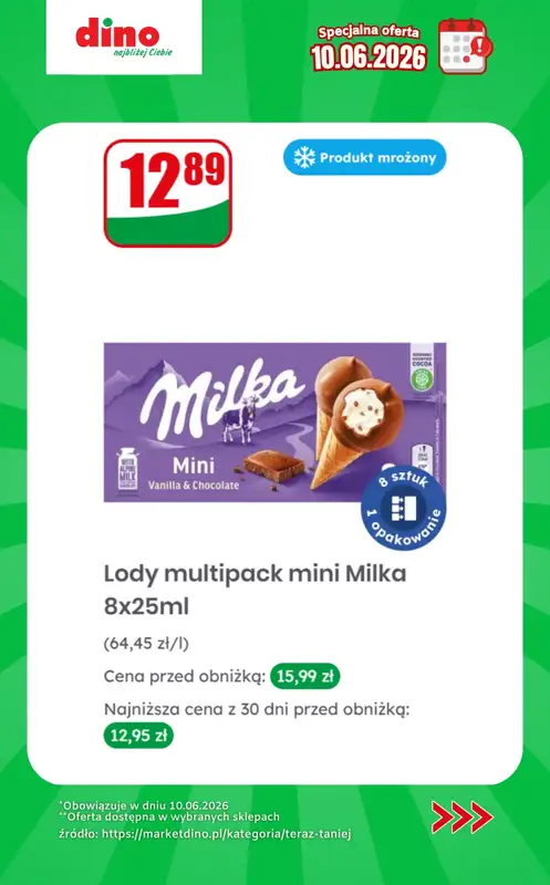 Dino - gazetka promocyjna Specjalna oferta na 10.06.2026 - promocje spoza gazetki od środy 10.06 do środy 10.06 - strona 5