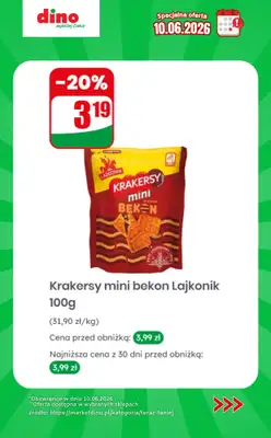 Dino - gazetka promocyjna Specjalna oferta na 10.06.2026 - promocje spoza gazetki od środy 10.06 do środy 10.06 - strona 4