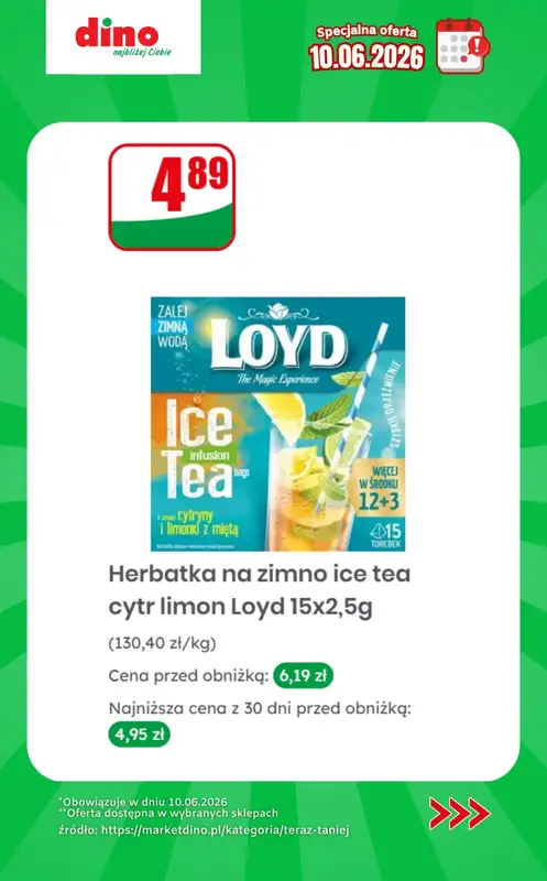 Dino - gazetka promocyjna Specjalna oferta na 10.06.2026 - promocje spoza gazetki od środy 10.06 do środy 10.06 - strona 6