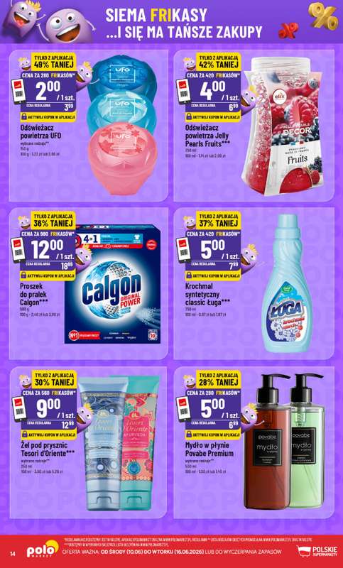 POLOmarket - gazetka promocyjna Frikasowy Katalog od wtorku 09.06 do wtorku 16.06 - strona 14