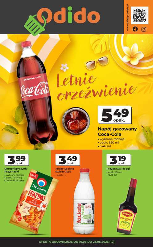 Odido - gazetka promocyjna Gazetka od środy 10.06 do wtorku 23.06