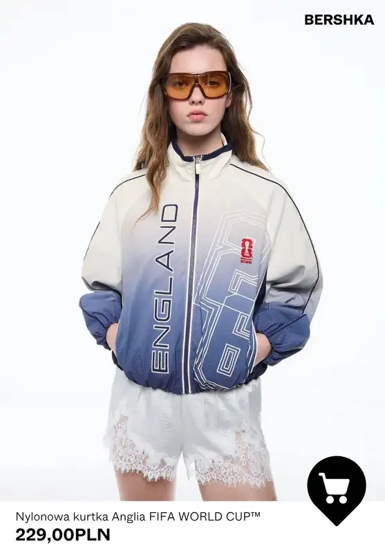 Bershka - gazetka promocyjna Kolekcja FIFA World Cup dla niej od środy 10.06 do poniedziałku 22.06 - strona 13