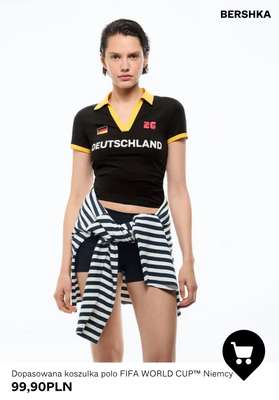 Bershka - gazetka promocyjna Kolekcja FIFA World Cup dla niej od środy 10.06 do poniedziałku 22.06 - strona 9
