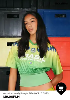 Bershka - gazetka promocyjna Kolekcja FIFA World Cup dla niej od środy 10.06 do poniedziałku 22.06 - strona 12