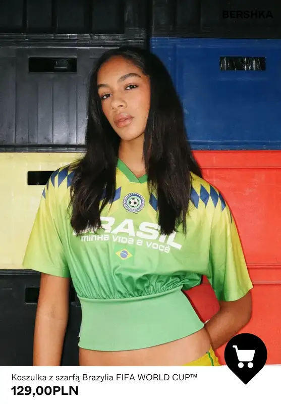 Bershka - gazetka promocyjna Kolekcja FIFA World Cup dla niej od środy 10.06 do poniedziałku 22.06 - strona 12