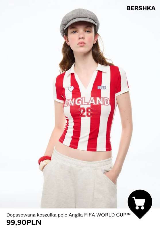 Bershka - gazetka promocyjna Kolekcja FIFA World Cup dla niej od środy 10.06 do poniedziałku 22.06 - strona 5