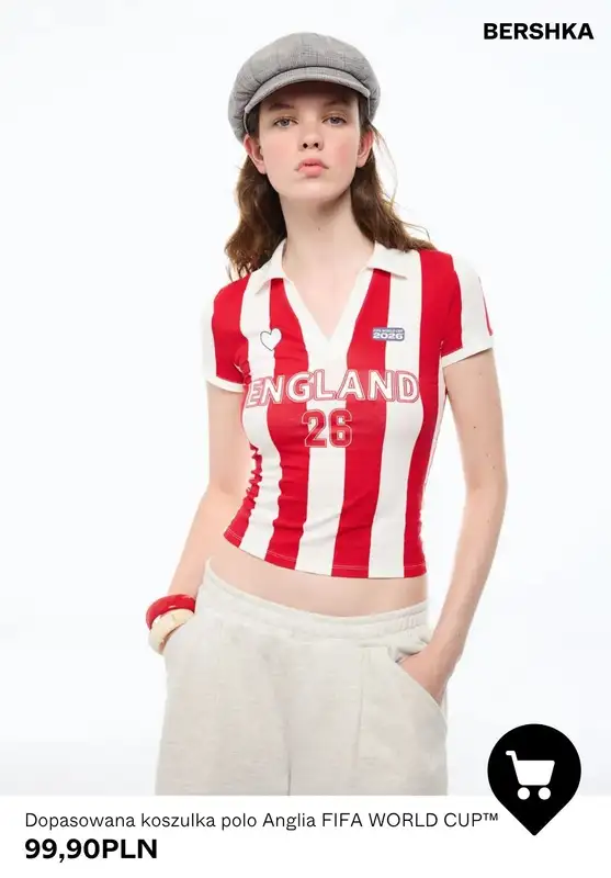 Bershka - gazetka promocyjna Kolekcja FIFA World Cup dla niej od środy 10.06 do poniedziałku 22.06 - strona 5