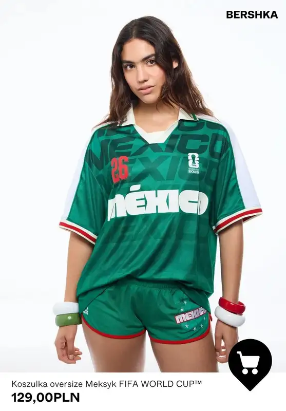 Bershka - gazetka promocyjna Kolekcja FIFA World Cup dla niej od środy 10.06 do poniedziałku 22.06 - strona 10