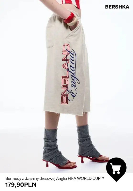 Bershka - gazetka promocyjna Kolekcja FIFA World Cup dla niej od środy 10.06 do poniedziałku 22.06 - strona 8