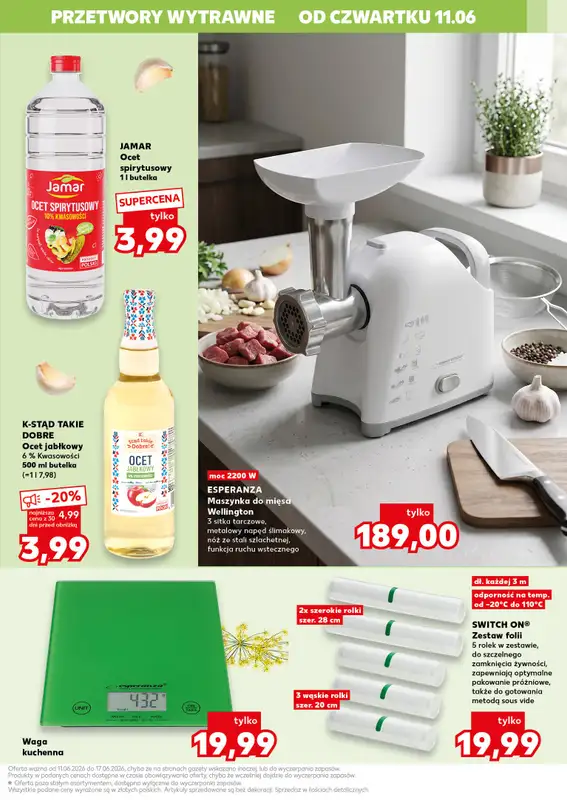 Kaufland - gazetka promocyjna Oferta Kaufland - kochamy przetwory! od czwartku 11.06 do środy 17.06 - strona 15
