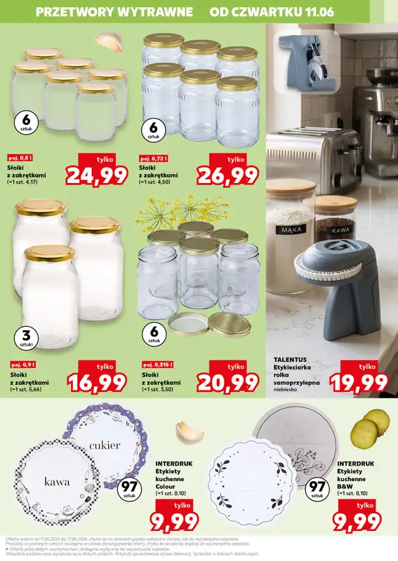 Kaufland - gazetka promocyjna Oferta Kaufland - kochamy przetwory! od czwartku 11.06 do środy 17.06 - strona 11