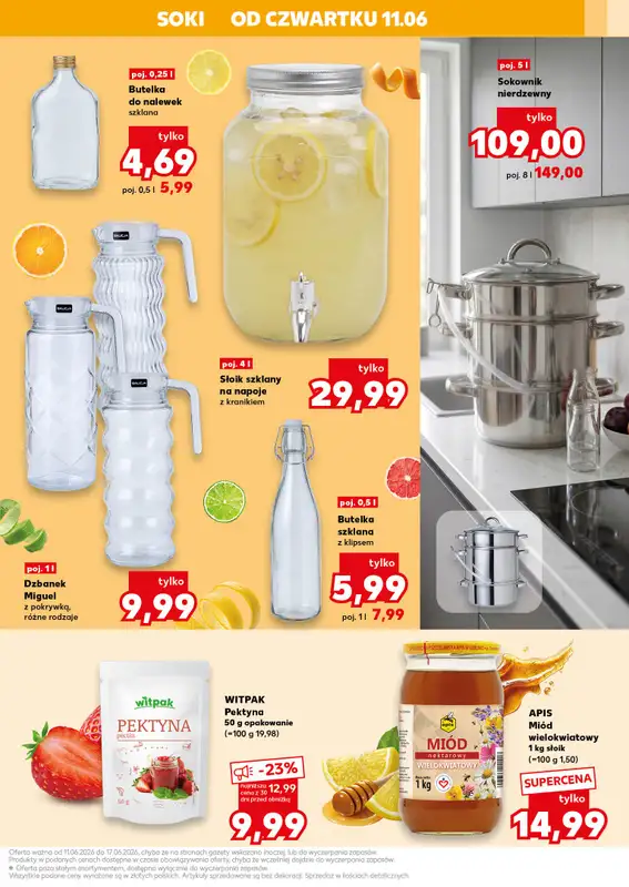 Kaufland - gazetka promocyjna Oferta Kaufland - kochamy przetwory! od czwartku 11.06 do środy 17.06 - strona 21