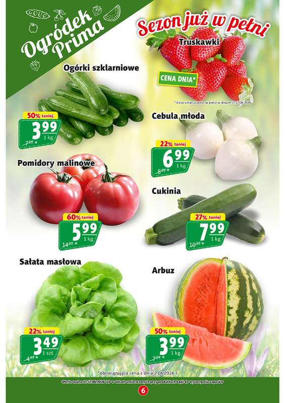 Prim Market - gazetka promocyjna Gazetka od czwartku 11.06 do środy 17.06 - strona 6