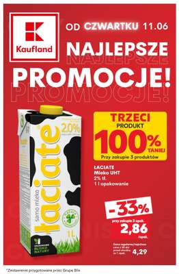 Kaufland - gazetka promocyjna Najlepsze promocje! od czwartku 11.06 