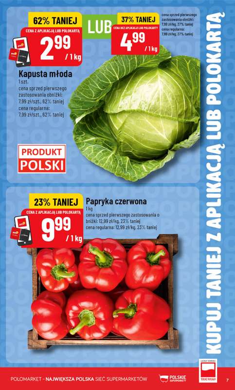 POLOmarket - gazetka promocyjna Kupuj taniej z POLOappką od środy 10.06 do wtorku 16.06 - strona 7