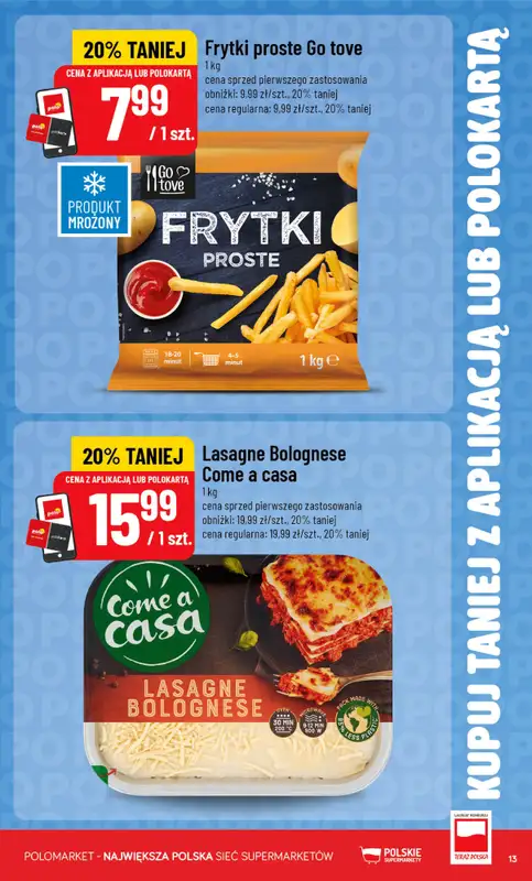 POLOmarket - gazetka promocyjna Kupuj taniej z POLOappką od środy 10.06 do wtorku 16.06 - strona 13