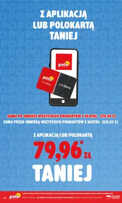 POLOmarket - gazetka promocyjna Kupuj taniej z POLOappką od środy 10.06 do wtorku 16.06 - strona 22