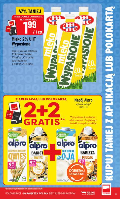 POLOmarket - gazetka promocyjna Kupuj taniej z POLOappką od środy 10.06 do wtorku 16.06 - strona 5