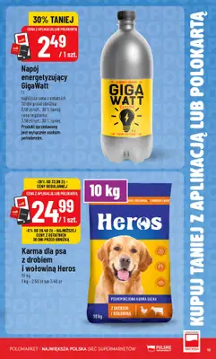 POLOmarket - gazetka promocyjna Kupuj taniej z POLOappką od środy 10.06 do wtorku 16.06 - strona 19