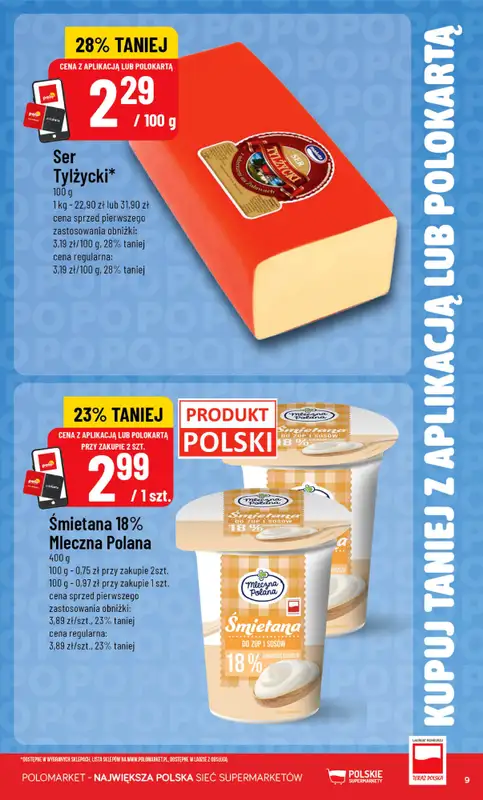 POLOmarket - gazetka promocyjna Kupuj taniej z POLOappką od środy 10.06 do wtorku 16.06 - strona 9