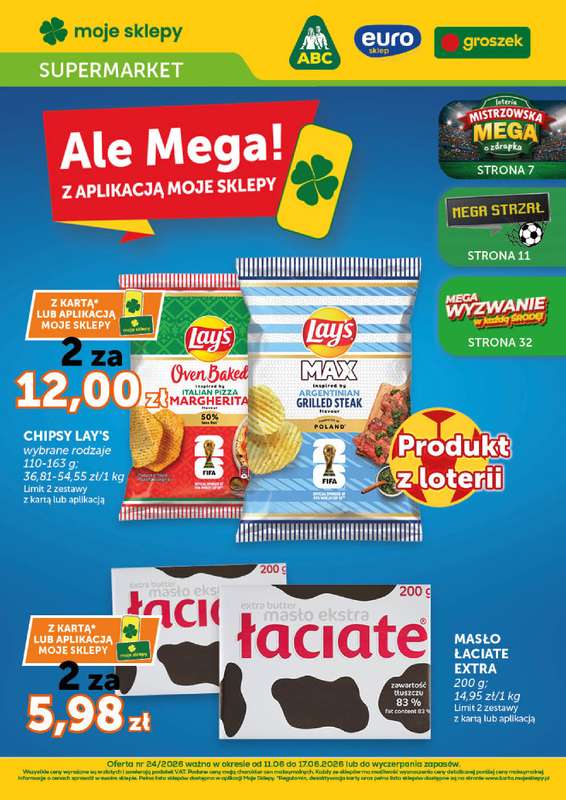 Euro Sklep - gazetka promocyjna Gazetka Supermarket  do środy 17.06