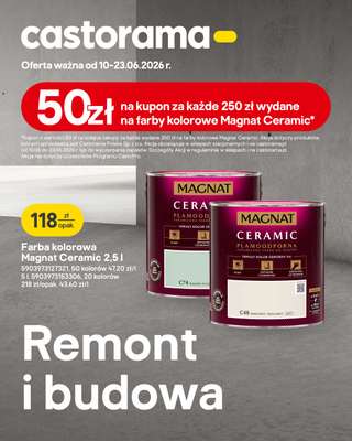 Castorama - gazetka promocyjna Remont i budowa od środy 10.06 do wtorku 23.06