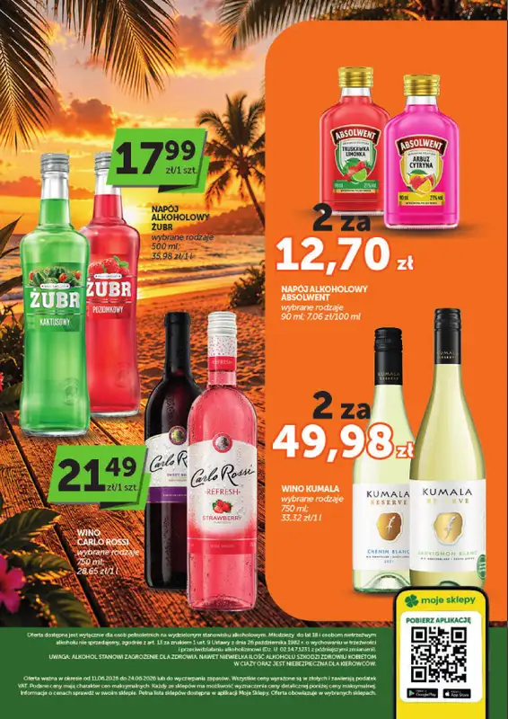 ABC - gazetka promocyjna Gazetka alkoholowa  do środy 24.06 - strona 2