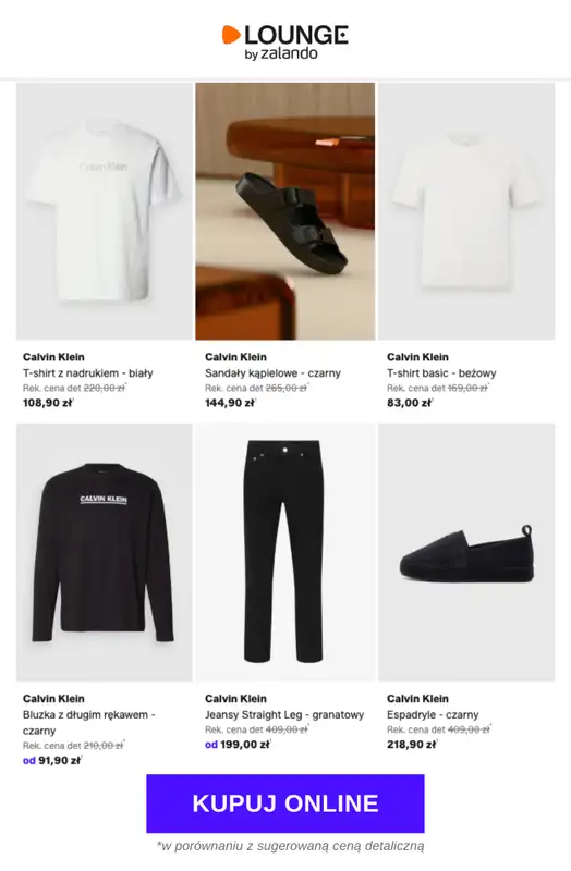 Lounge by Zalando - gazetka promocyjna Specjalne okazje: Calvin Klein od środy 10.06 do soboty 13.06 - strona 6