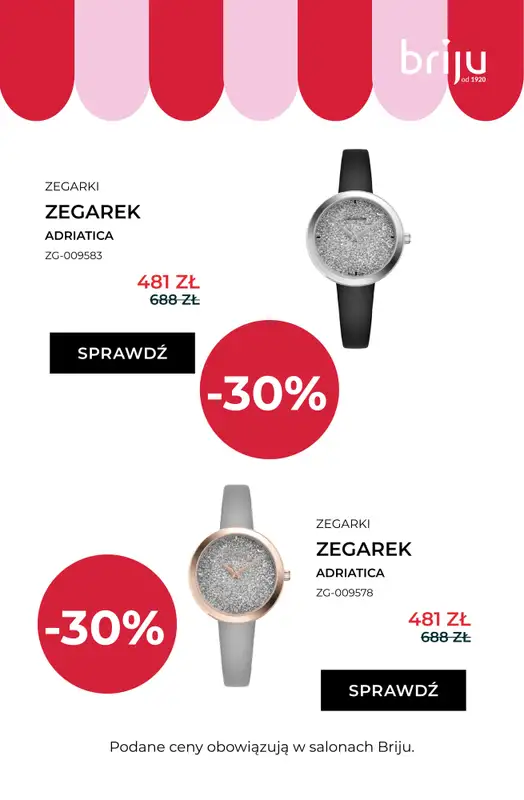 Briju - gazetka promocyjna Wyprzedaż do -70% od poniedziałku 08.06 do piątku 31.07 - strona 19