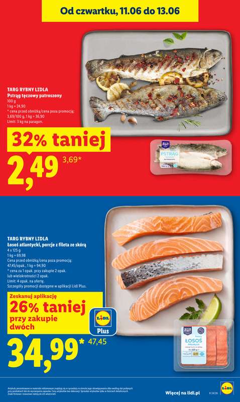 Lidl - gazetka promocyjna Oferta od czwartku od czwartku 11.06 do soboty 13.06 - strona 13