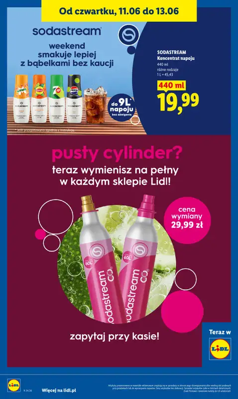 Lidl - gazetka promocyjna Oferta od czwartku od czwartku 11.06 do soboty 13.06 - strona 72
