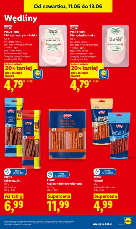Lidl - gazetka promocyjna Oferta od czwartku od czwartku 11.06 do soboty 13.06 - strona 53